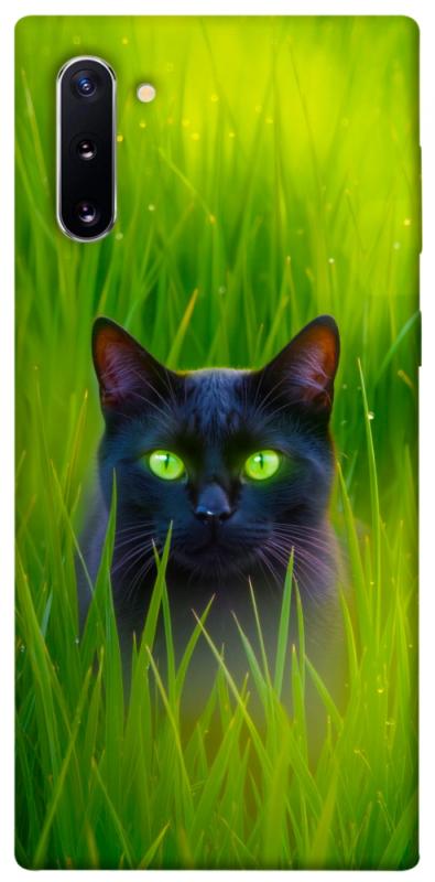 Чехол itsPrint Cat in the grass для Samsung Galaxy Note 10, животные, купить оптом с доставкой