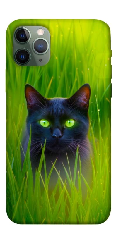Чехол itsPrint Cat in the grass для Apple iPhone 11 Pro (5.8"), животные, купить оптом с доставкой