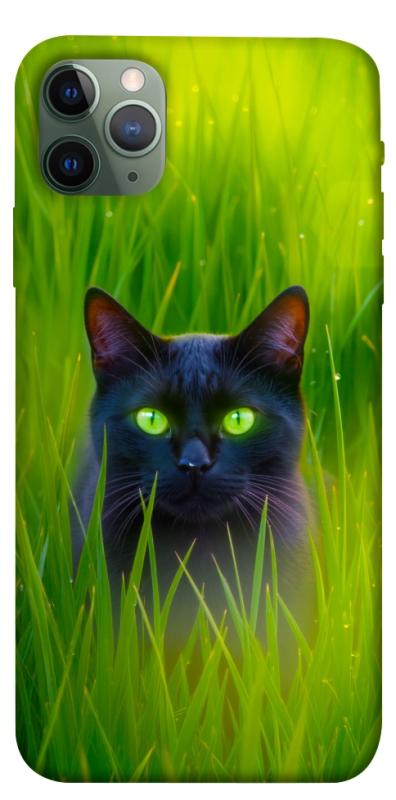 Чехол itsPrint Cat in the grass для Apple iPhone 11 Pro Max (6.5"), животные, купить оптом с доставкой