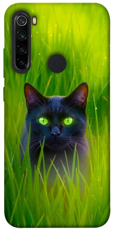 Чехол itsPrint Cat in the grass для Xiaomi Redmi Note 8, животные, купить оптом с доставкой