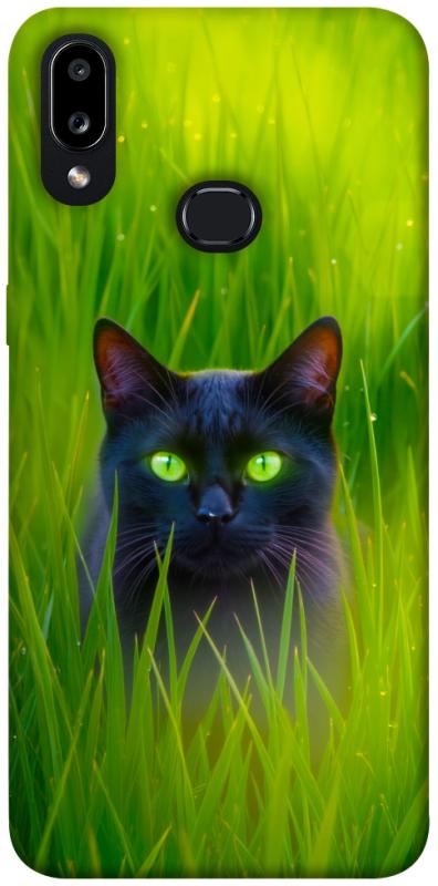 Чехол itsPrint Cat in the grass для Samsung Galaxy A10s, животные, купить оптом с доставкой