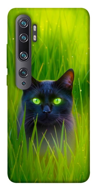 Чехол itsPrint Cat in the grass для Xiaomi Mi Note 10 / Note 10 Pro / Mi CC9 Pro, животные, купить оптом с доставкой