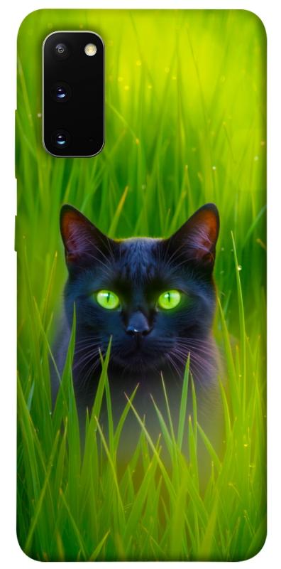 Чехол itsPrint Cat in the grass для Samsung Galaxy S20, животные, купить оптом с доставкой