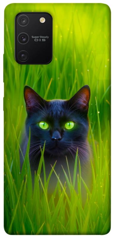 Чехол itsPrint Cat in the grass для Samsung Galaxy S10 Lite, животные, купить оптом с доставкой