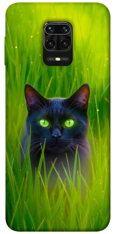 Чехол itsPrint Cat in the grass для Xiaomi Redmi Note 9s / Note 9 Pro / Note 9 Pro Max, животные, купить оптом с доставкой