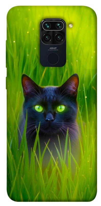 Чехол itsPrint Cat in the grass для Xiaomi Redmi Note 9 / Redmi 10X, животные, купить оптом с доставкой