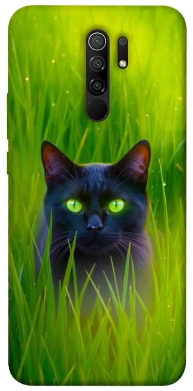 Чехол itsPrint Cat in the grass для Xiaomi Redmi 9, животные, купить оптом с доставкой