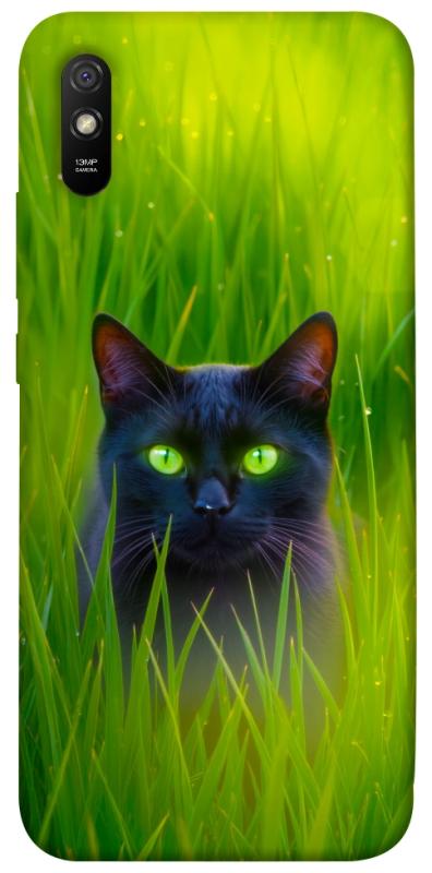 Чехол itsPrint Cat in the grass для Xiaomi Redmi 9A, животные, купить оптом с доставкой