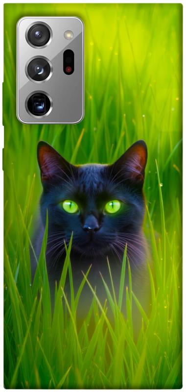 Чехол itsPrint Cat in the grass для Samsung Galaxy Note 20 Ultra, животные, купить оптом с доставкой