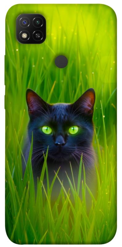 Чехол itsPrint Cat in the grass для Xiaomi Redmi 9C, животные, купить оптом с доставкой