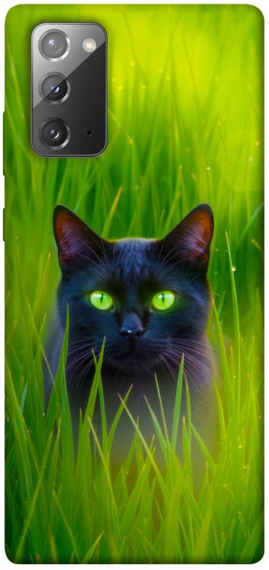Чехол itsPrint Cat in the grass для Samsung Galaxy Note 20, животные, купить оптом с доставкой