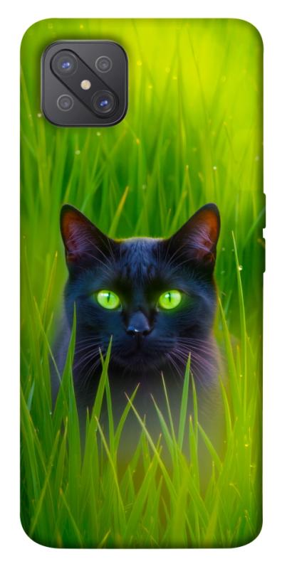 Чехол itsPrint Cat in the grass для Oppo A92s, животные, купить оптом с доставкой