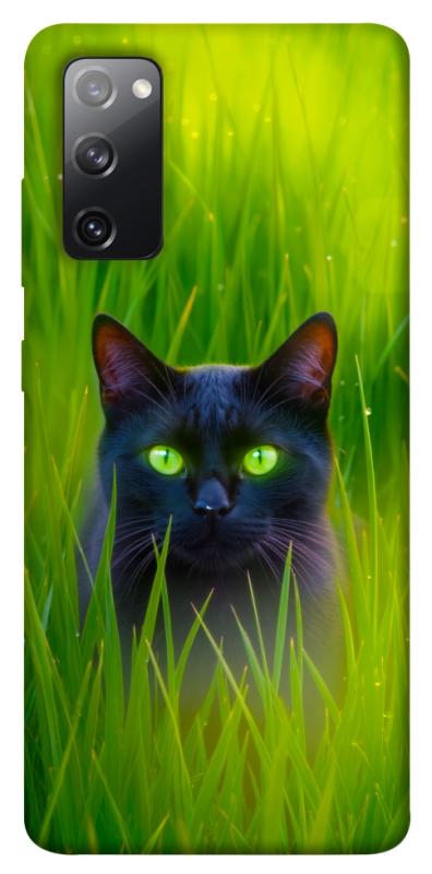 Чехол itsPrint Cat in the grass для Samsung Galaxy S20 FE, животные, купить оптом с доставкой