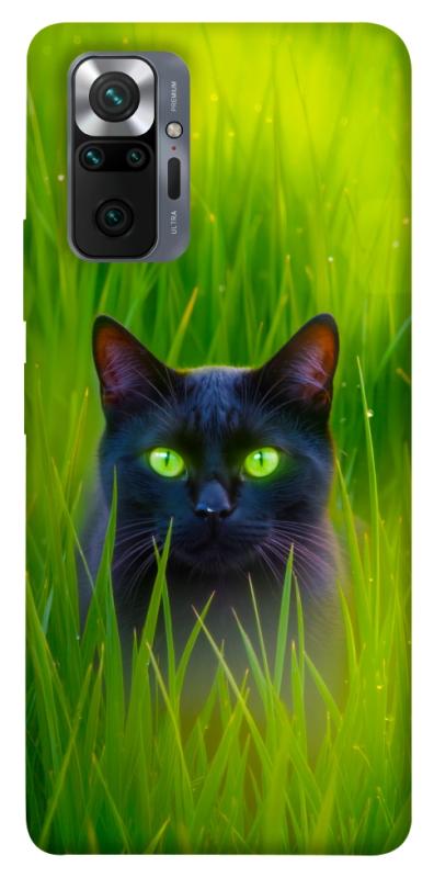 Чехол itsPrint Cat in the grass для Xiaomi Redmi Note 10 Pro, животные, купить оптом с доставкой