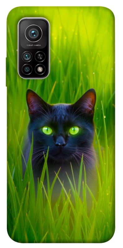 Чехол itsPrint Cat in the grass для Xiaomi Mi 10T, животные, купить оптом с доставкой