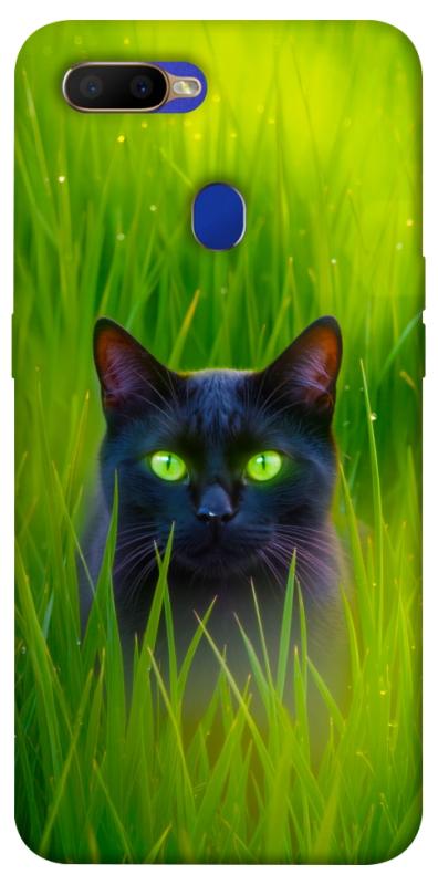 Чехол itsPrint Cat in the grass для Oppo A5s / Oppo A12, животные, купить оптом с доставкой