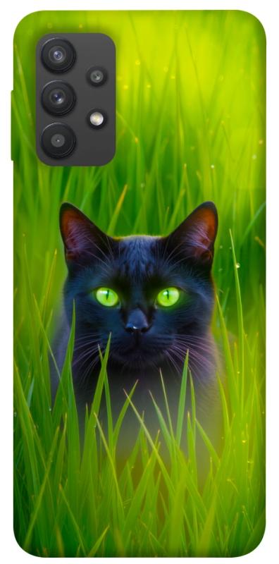 Чехол itsPrint Cat in the grass для Samsung Galaxy A32 (A325F) 4G, животные, купить оптом с доставкой