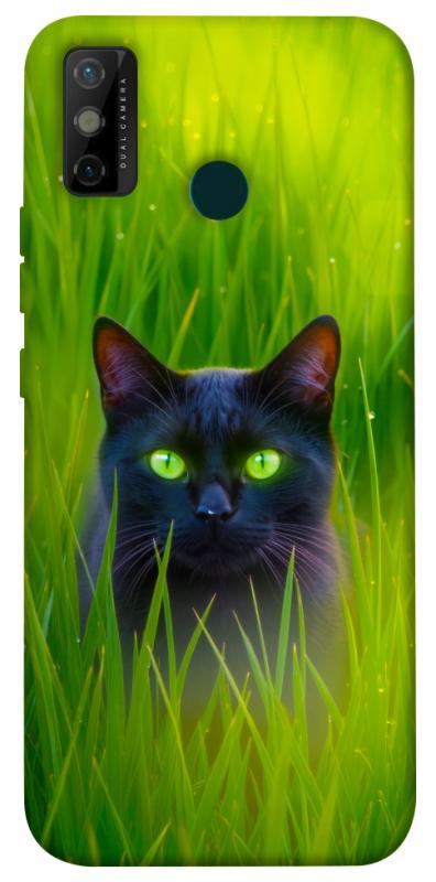 Чехол itsPrint Cat in the grass для TECNO Spark 6 Go, животные, купить оптом с доставкой