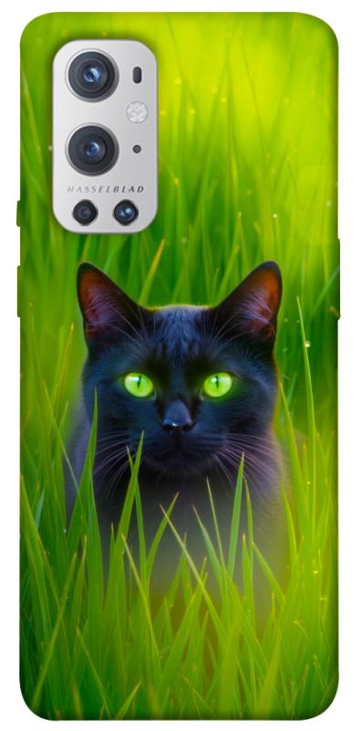 Чехол itsPrint Cat in the grass для OnePlus 9 Pro, животные, купить оптом с доставкой