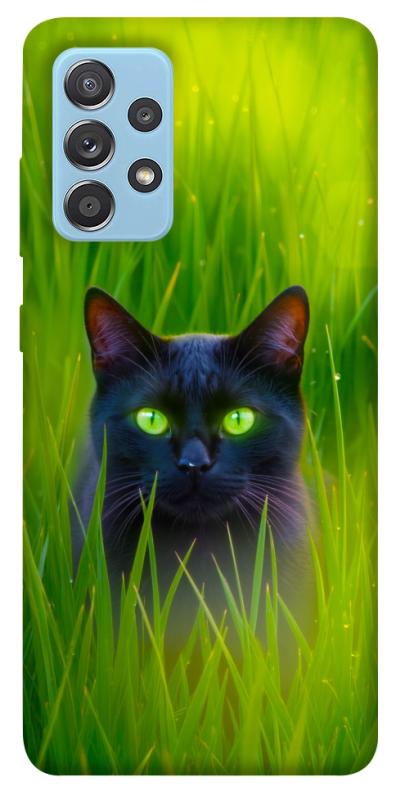Чехол itsPrint Cat in the grass для Samsung Galaxy A52 4G / A52 5G, животные, купить оптом с доставкой