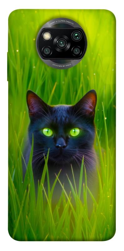 Чехол itsPrint Cat in the grass для Xiaomi Poco X3 NFC / Poco X3 Pro, животные, купить оптом с доставкой