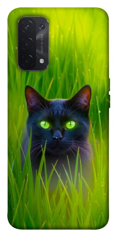 Чехол itsPrint Cat in the grass для Oppo A54 4G, животные, купить оптом с доставкой