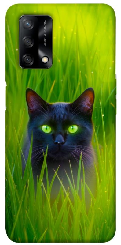 Чехол itsPrint Cat in the grass для Oppo A74 4G, животные, купить оптом с доставкой