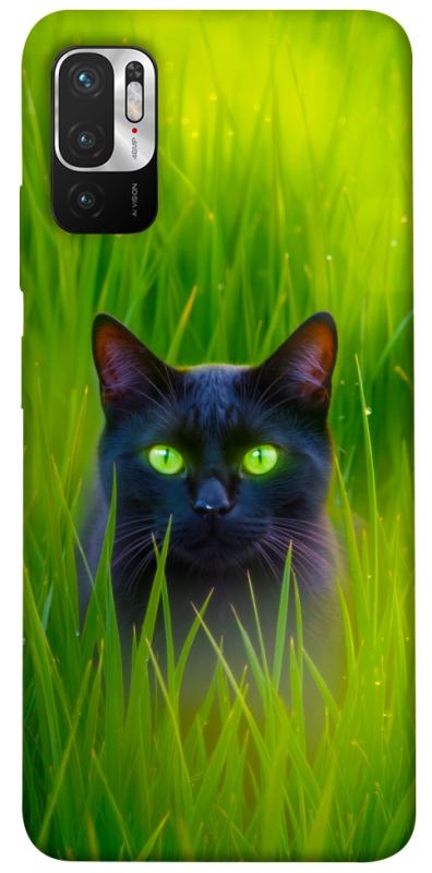 Чехол itsPrint Cat in the grass для Xiaomi Redmi Note 10 5G, животные, купить оптом с доставкой