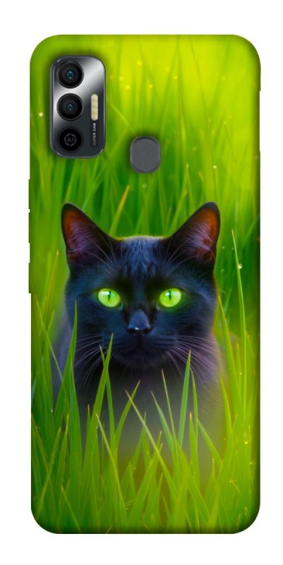 Чехол itsPrint Cat in the grass для TECNO Spark 7, животные, купить оптом с доставкой