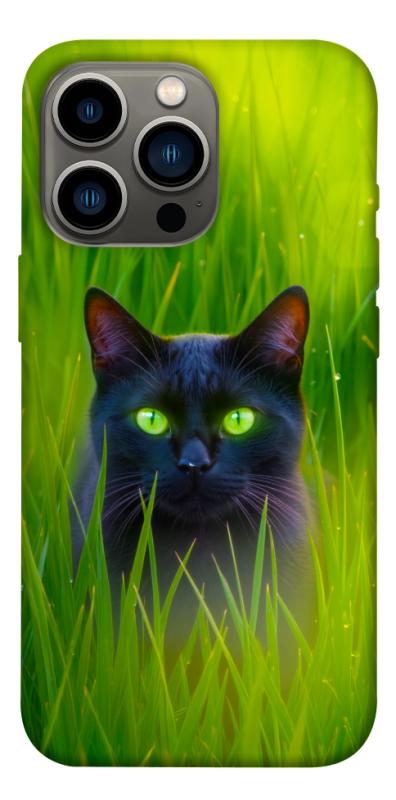Чехол itsPrint Cat in the grass для Apple iPhone 13 Pro (6.1"), животные, купить оптом с доставкой