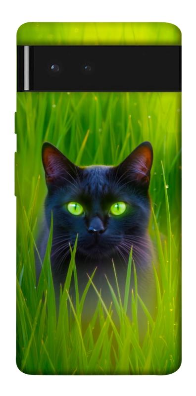 Чехол itsPrint Cat in the grass для Google Pixel 6, животные, купить оптом с доставкой