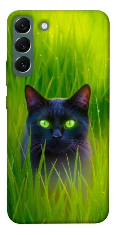 Чехол itsPrint Cat in the grass для Samsung Galaxy S22+, животные, купить оптом с доставкой