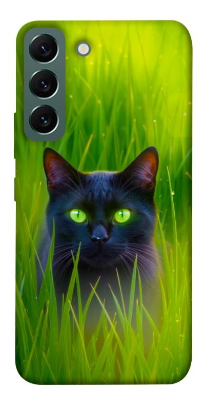 Чехол itsPrint Cat in the grass для Samsung Galaxy S22, животные, купить оптом с доставкой