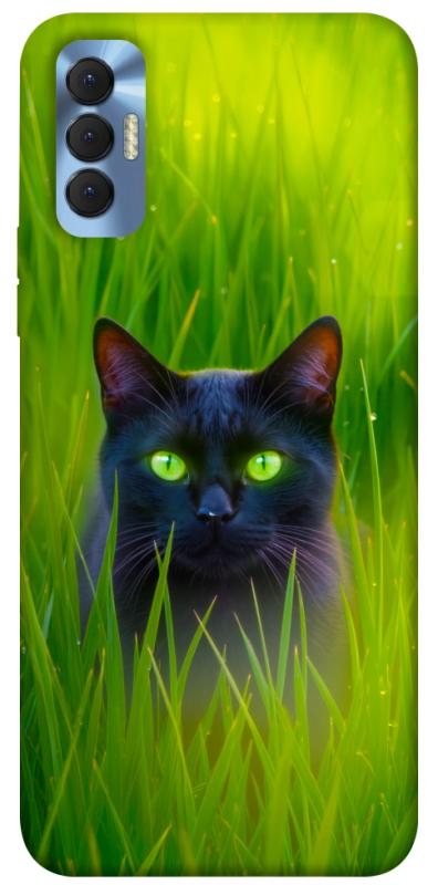 Чехол itsPrint Cat in the grass для TECNO Spark 8P, животные, купить оптом с доставкой