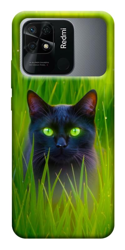 Чехол itsPrint Cat in the grass для Xiaomi Redmi 10C, животные, купить оптом с доставкой