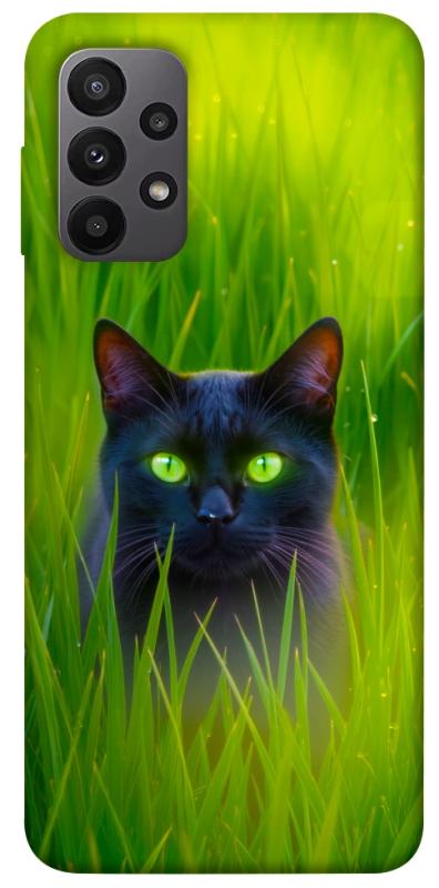 Чехол itsPrint Cat in the grass для Samsung Galaxy A23 4G, животные, купить оптом с доставкой