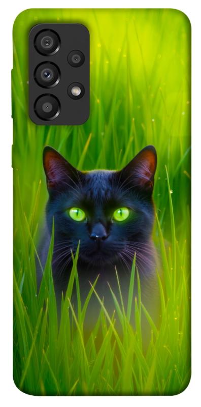 Чехол itsPrint Cat in the grass для Samsung Galaxy A33 5G, животные, купить оптом с доставкой