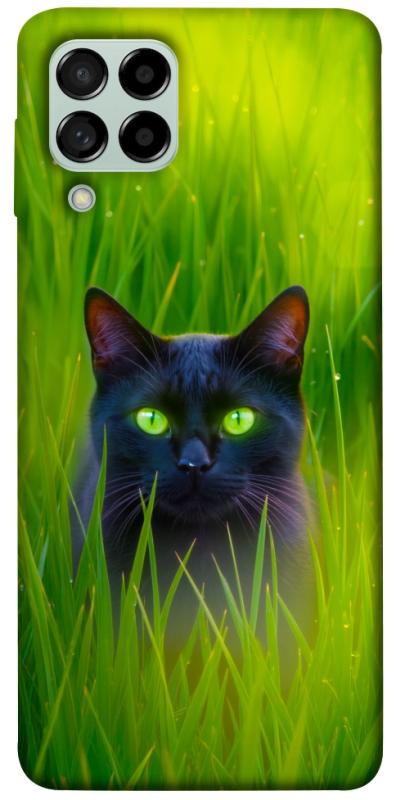 Чехол itsPrint Cat in the grass для Samsung Galaxy M53 5G, животные, купить оптом с доставкой