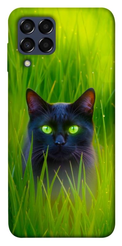 Чехол itsPrint Cat in the grass для Samsung Galaxy M33 5G, животные, купить оптом с доставкой