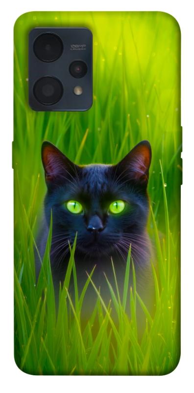 Чехол itsPrint Cat in the grass для Realme 9 4G / 9 Pro+, животные, купить оптом с доставкой