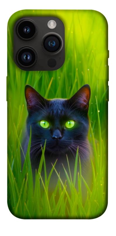 Чехол itsPrint Cat in the grass для Apple iPhone 14 Pro (6.1"), животные, купить оптом с доставкой