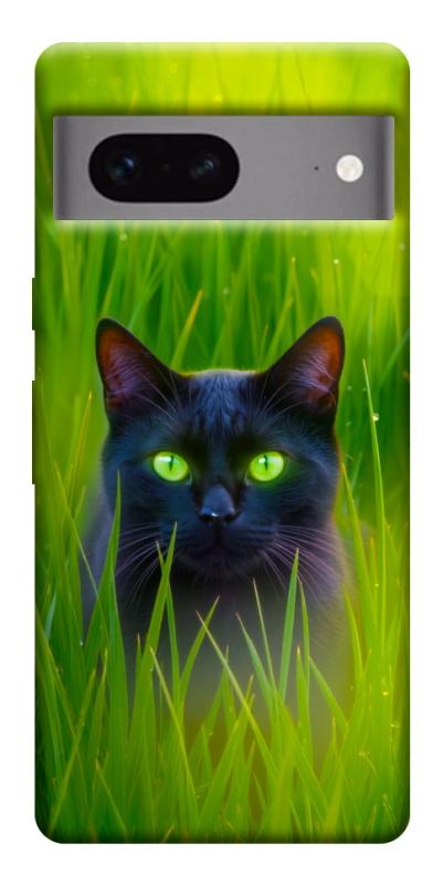 Чехол itsPrint Cat in the grass для Google Pixel 7, животные, купить оптом с доставкой
