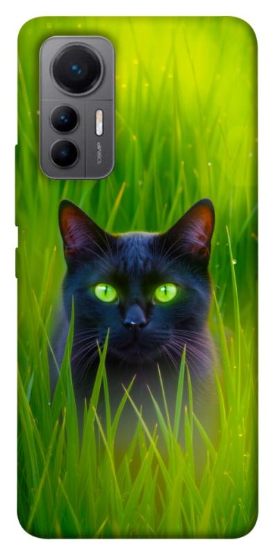 Чехол itsPrint Cat in the grass для Xiaomi 12 Lite, животные, купить оптом с доставкой