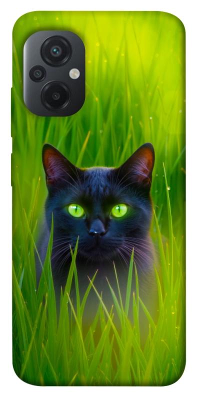Чехол itsPrint Cat in the grass для Xiaomi Poco M5, животные, купить оптом с доставкой