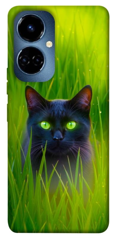 Чехол itsPrint Cat in the grass для TECNO Camon 19 (CI6n) / 19 Pro (CI8n), животные, купить оптом с доставкой