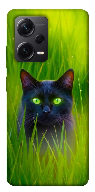 Чехол itsPrint Cat in the grass для Xiaomi Redmi Note 12 Pro+ 5G, животные, купить оптом с доставкой