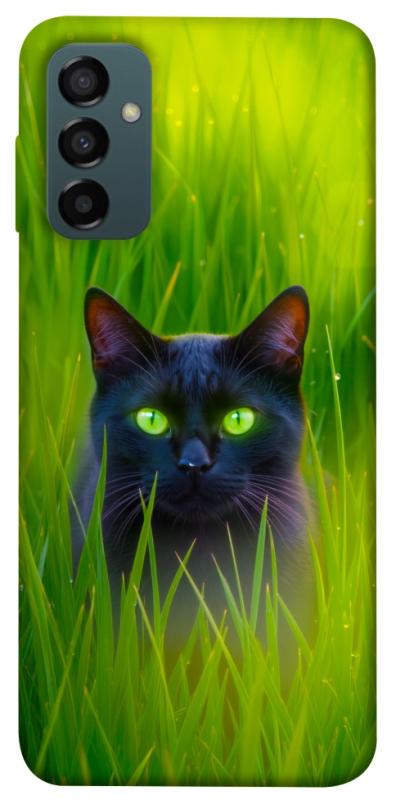 Чехол itsPrint Cat in the grass для Samsung Galaxy M14 5G, животные, купить оптом с доставкой