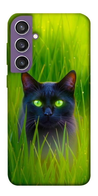 Чехол itsPrint Cat in the grass для Samsung Galaxy S23 FE, животные, купить оптом с доставкой