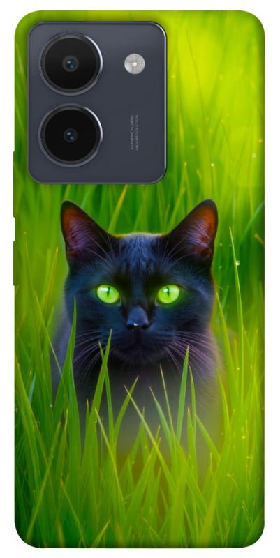 Чехол itsPrint Cat in the grass для Vivo Y36, животные, купить оптом с доставкой