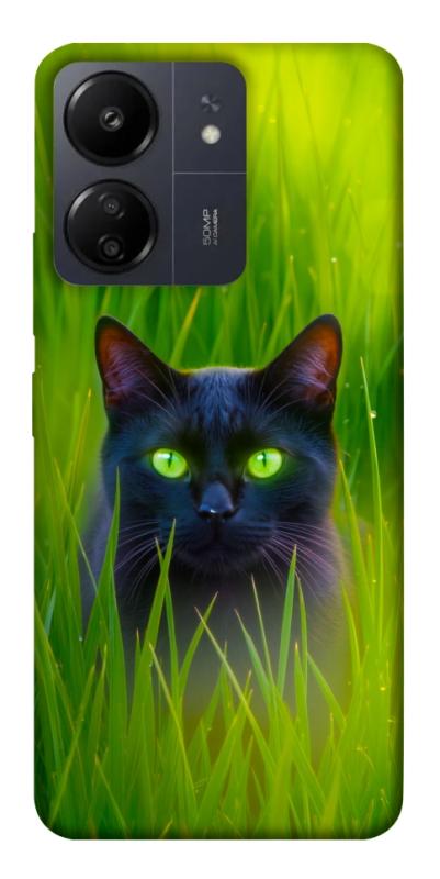 Чехол itsPrint Cat in the grass для Xiaomi Redmi 13C, животные, купить оптом с доставкой